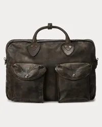 Ralph Lauren Aktentasche aus Leder Brown