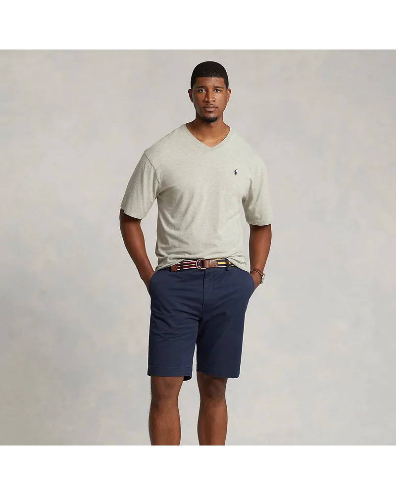 Ralph Lauren Große Größen - Classic-Fit Stretch-Chinoshorts Blue