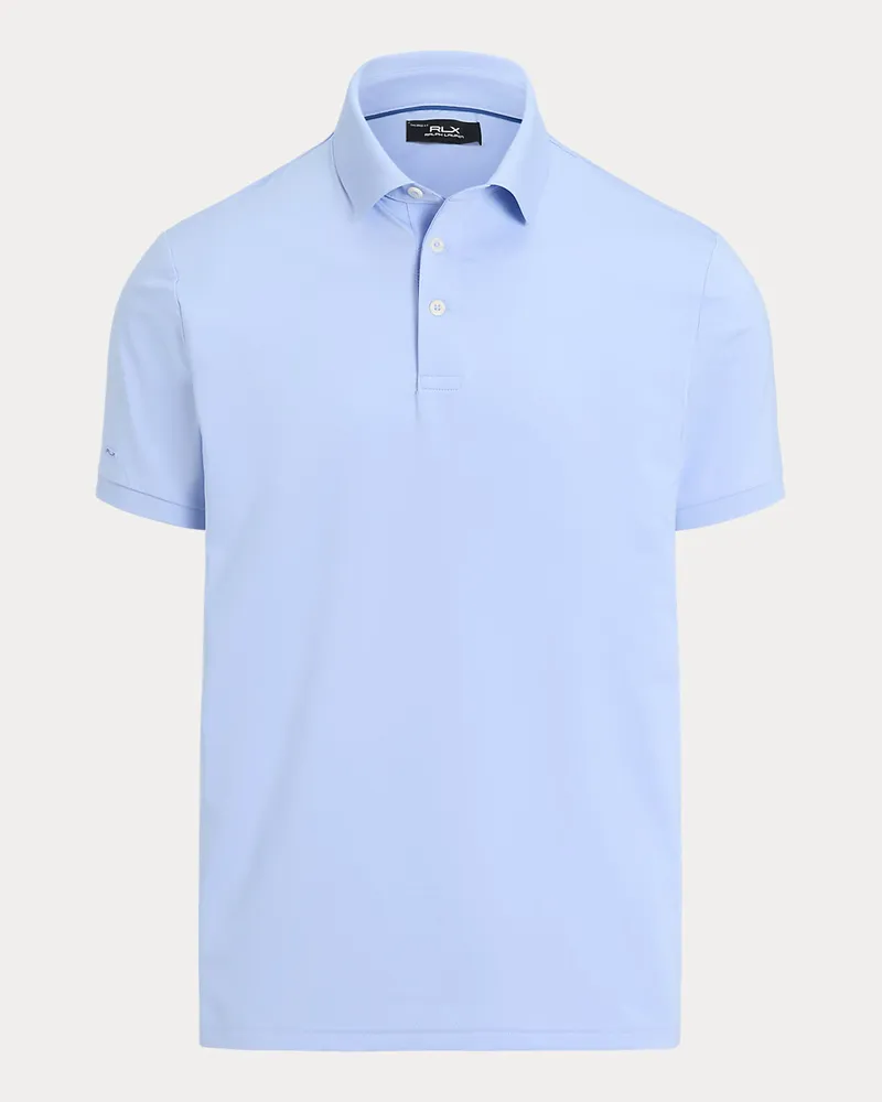 Ralph Lauren Tailored-Fit Performance-Poloshirt Blue