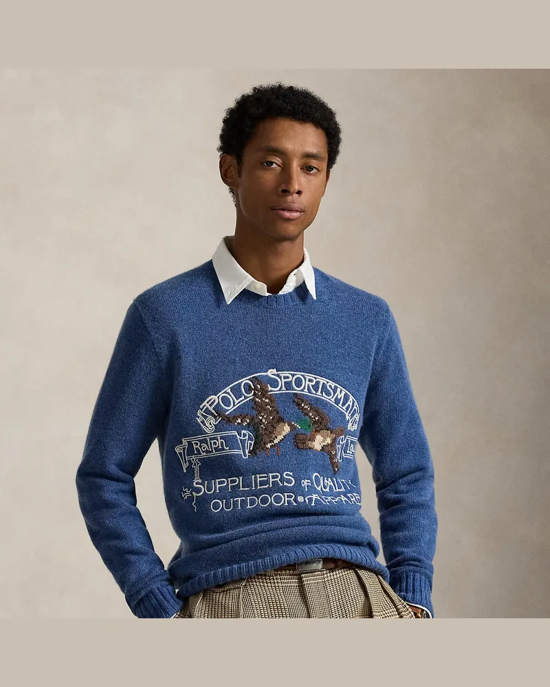 Ralph Lauren Pullover Polo Sportsman Blue