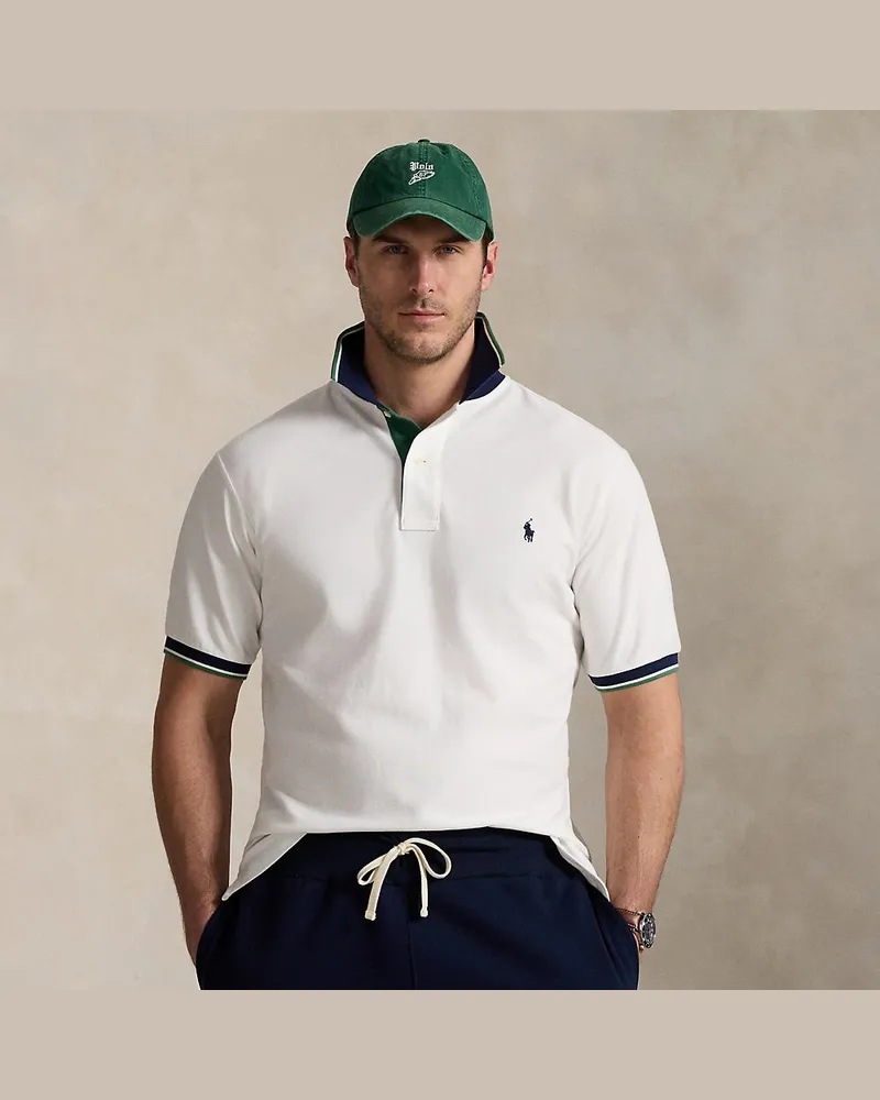 Ralph Lauren Große Größen - Piqué-Poloshirt White
