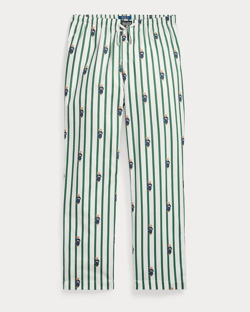 Ralph Lauren Baumwollpyjamahose mit Polo Bear Multi