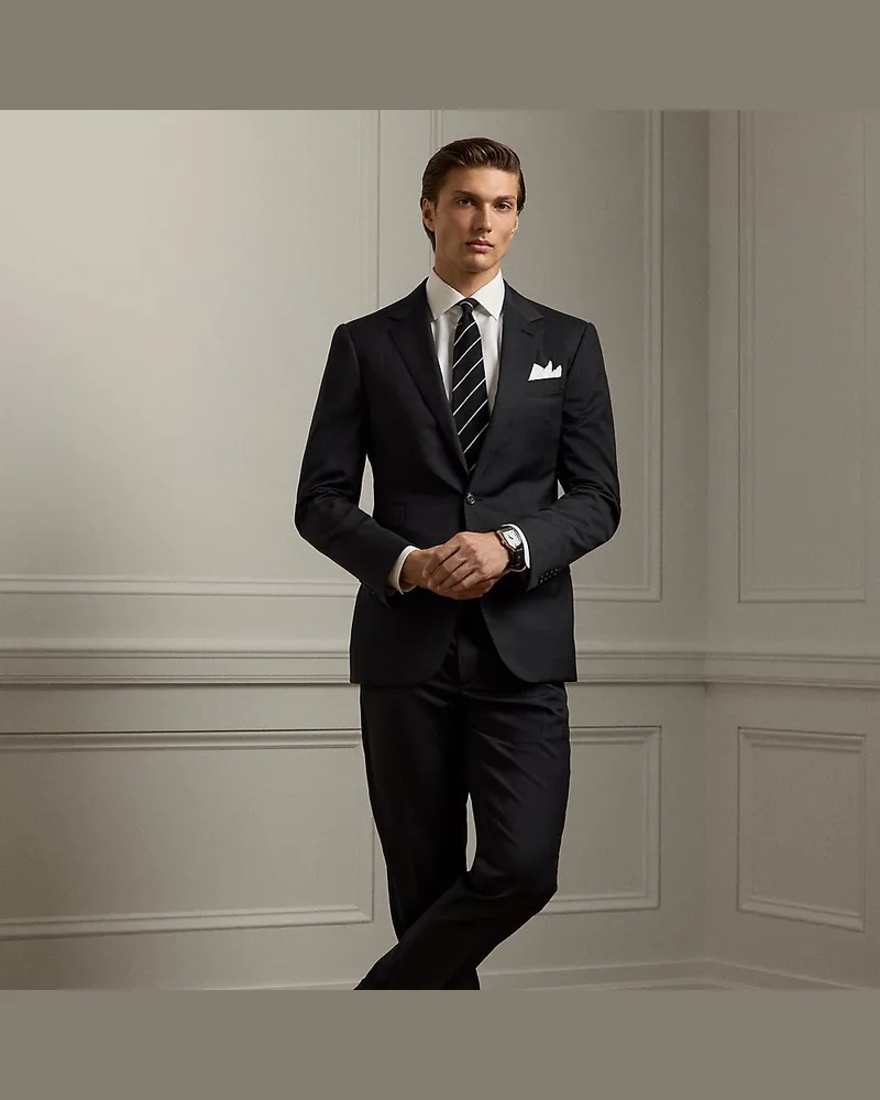 Ralph Lauren Handgeschneiderter Anzug Gregory Grey