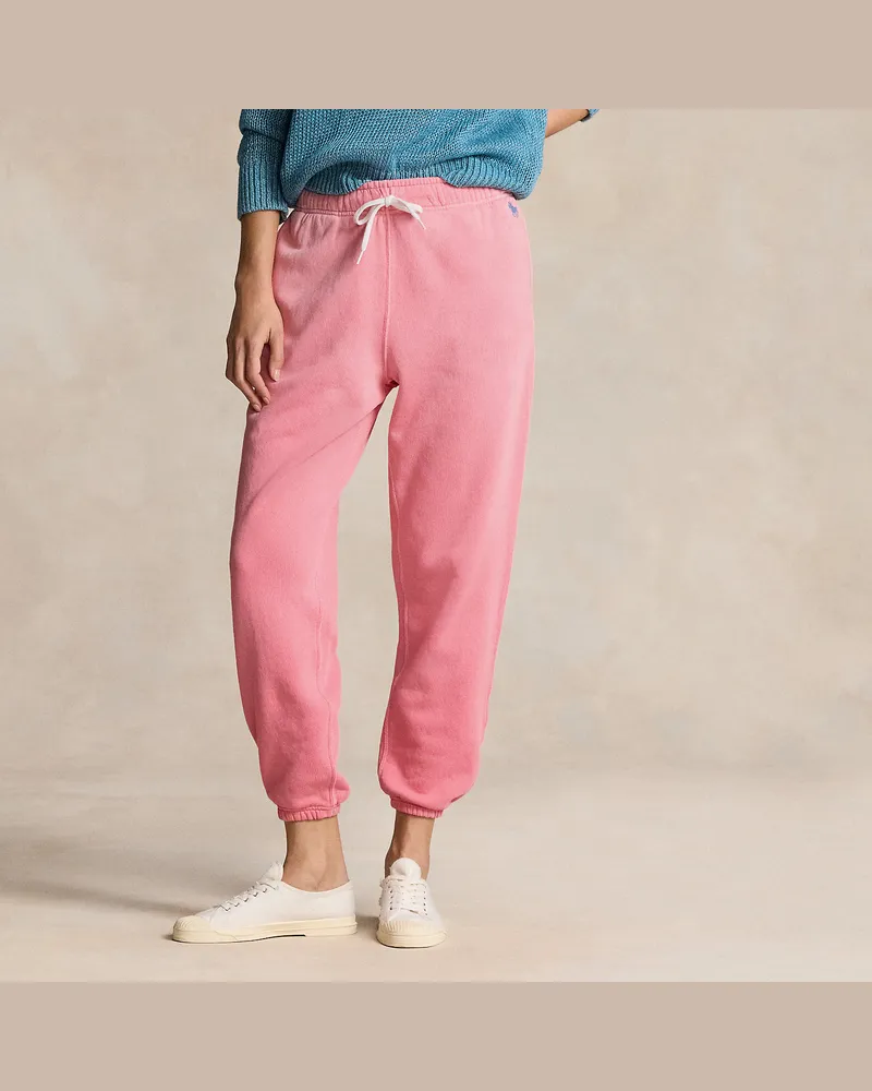 Ralph Lauren Leichte Sporthose aus Fleece Pink