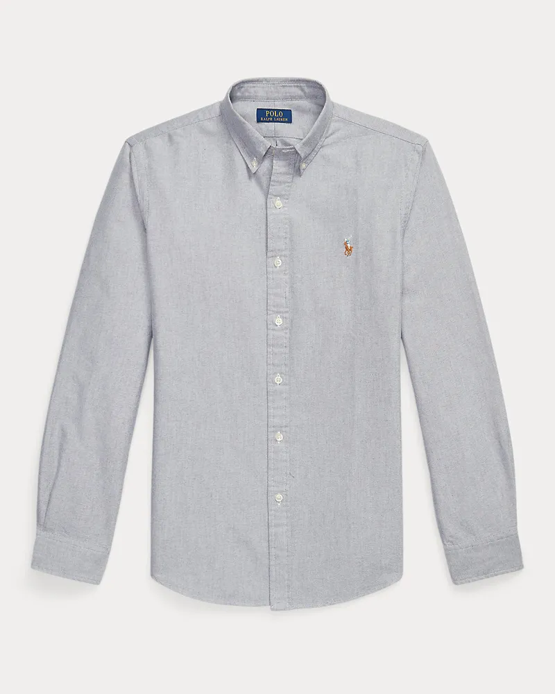 Ralph Lauren Slim-Fit Oxfordhemd Blue
