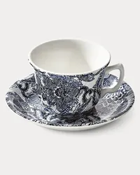 Ralph Lauren Home Teetasse und Untertasse Faded Peony Blue