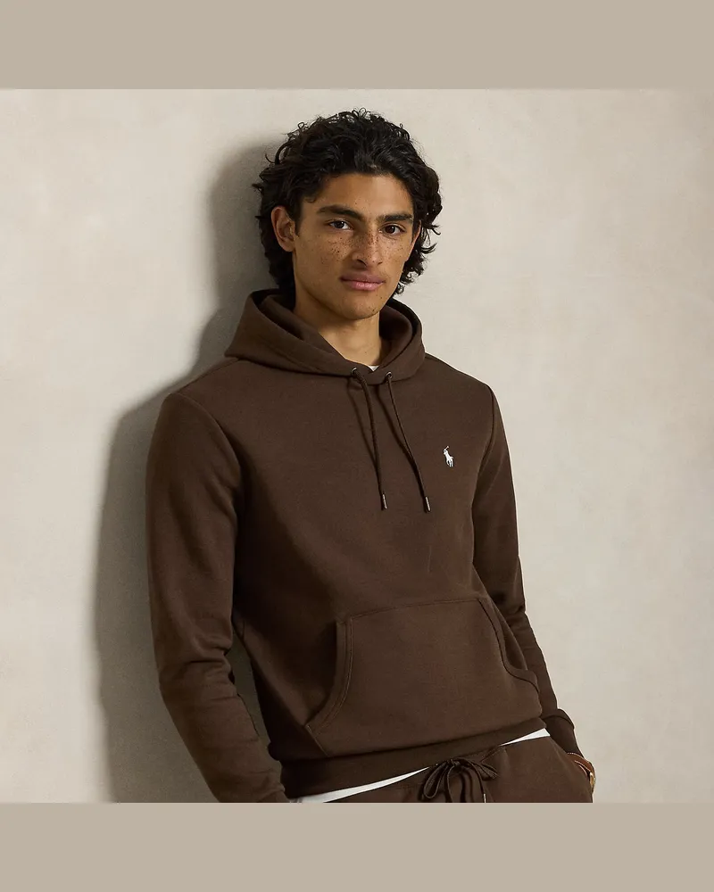 Ralph Lauren Doppellagiger Kapuzenpullover Brown