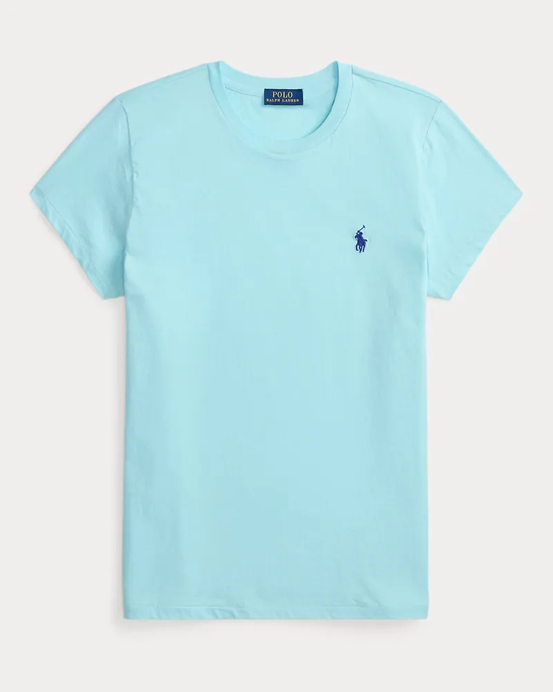 Ralph Lauren Classic-Fit Rundhals-T-Shirt aus Jersey Green