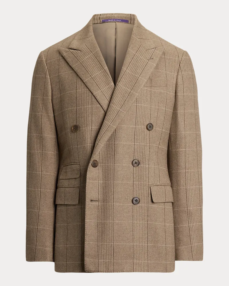 Ralph Lauren Handgeschneiderte Anzugjacke Kent Brown