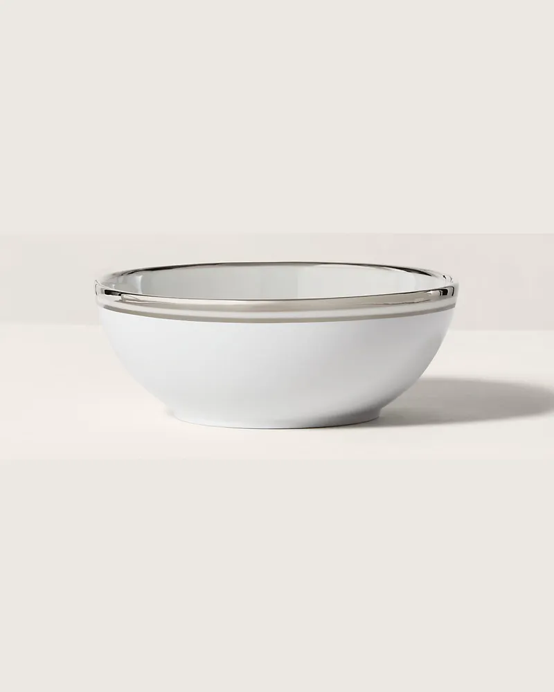 Ralph Lauren Home Müslischale Wilshire Silver