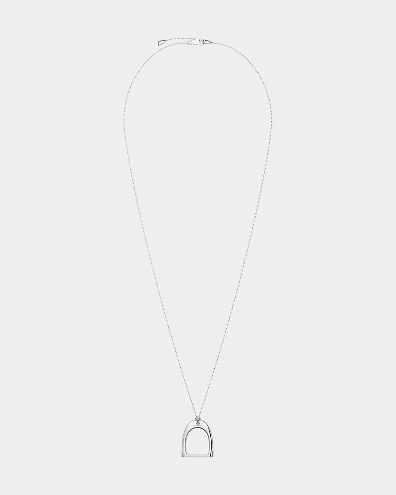 Ralph Lauren Halskette aus Sterlingsilber Grey