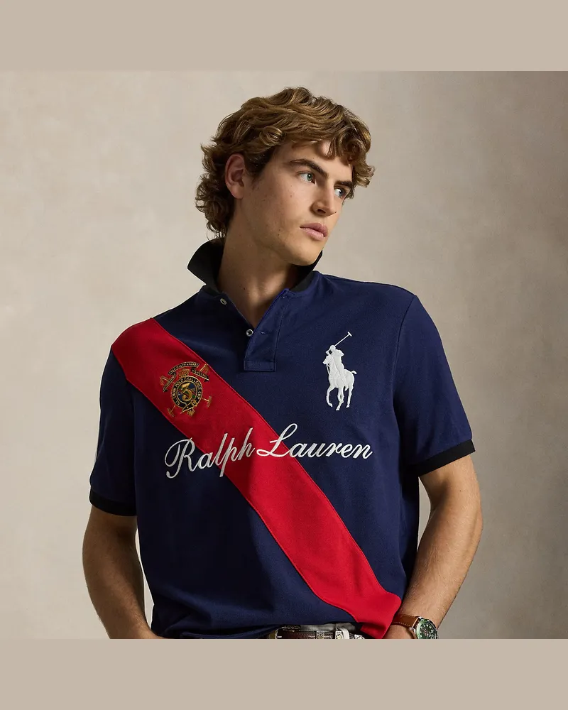 Ralph Lauren Classic-Fit Poloshirt mit Big Pony Blue