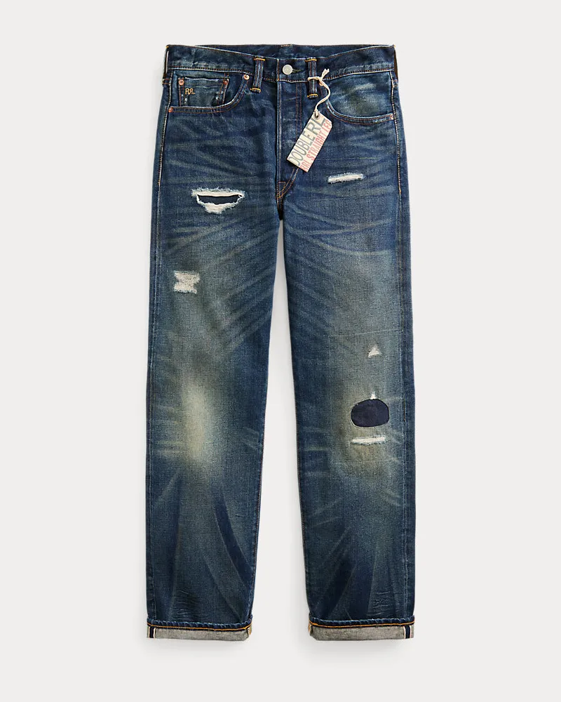 Ralph Lauren Straight-Fit Jeans mit Hawley-Waschung Blue