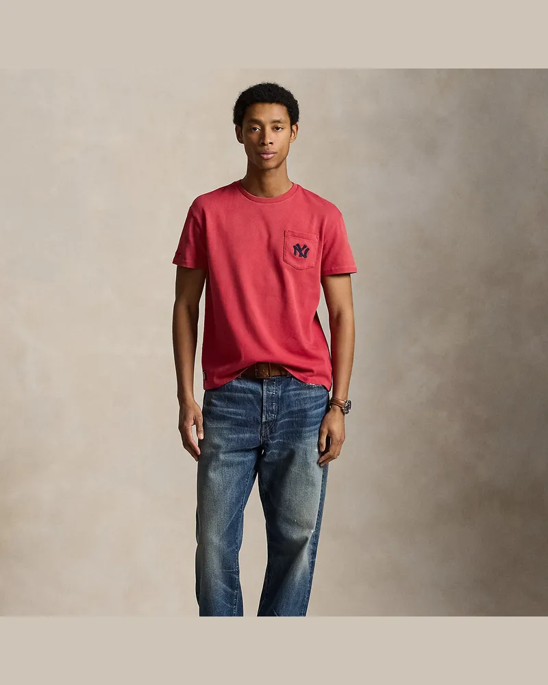 Ralph Lauren T-Shirt Polo  Ralph Lauren Lauren Yankees Red