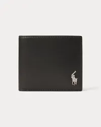 Ralph Lauren Brieftasche Wimbledon aus Leder Black