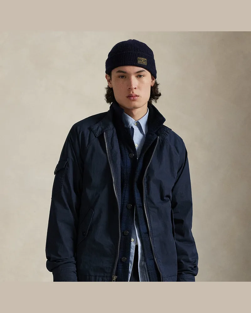 Ralph Lauren Gefärbte Twilljacke Aldrich Blue