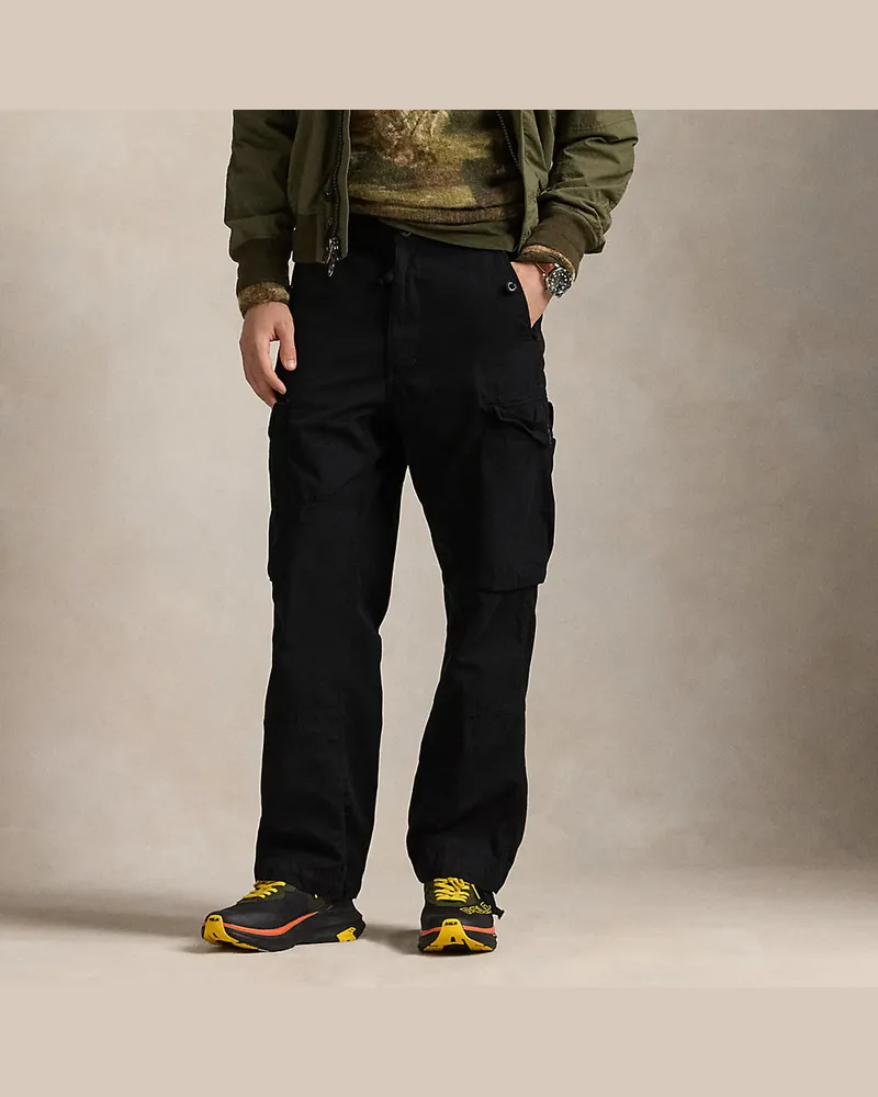 Ralph Lauren Die Big-Fit Cargohose Black