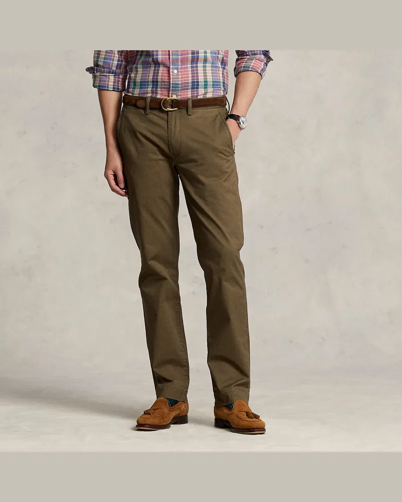 Ralph Lauren Stretch-Straight-Fit Chinohose Bedford Green