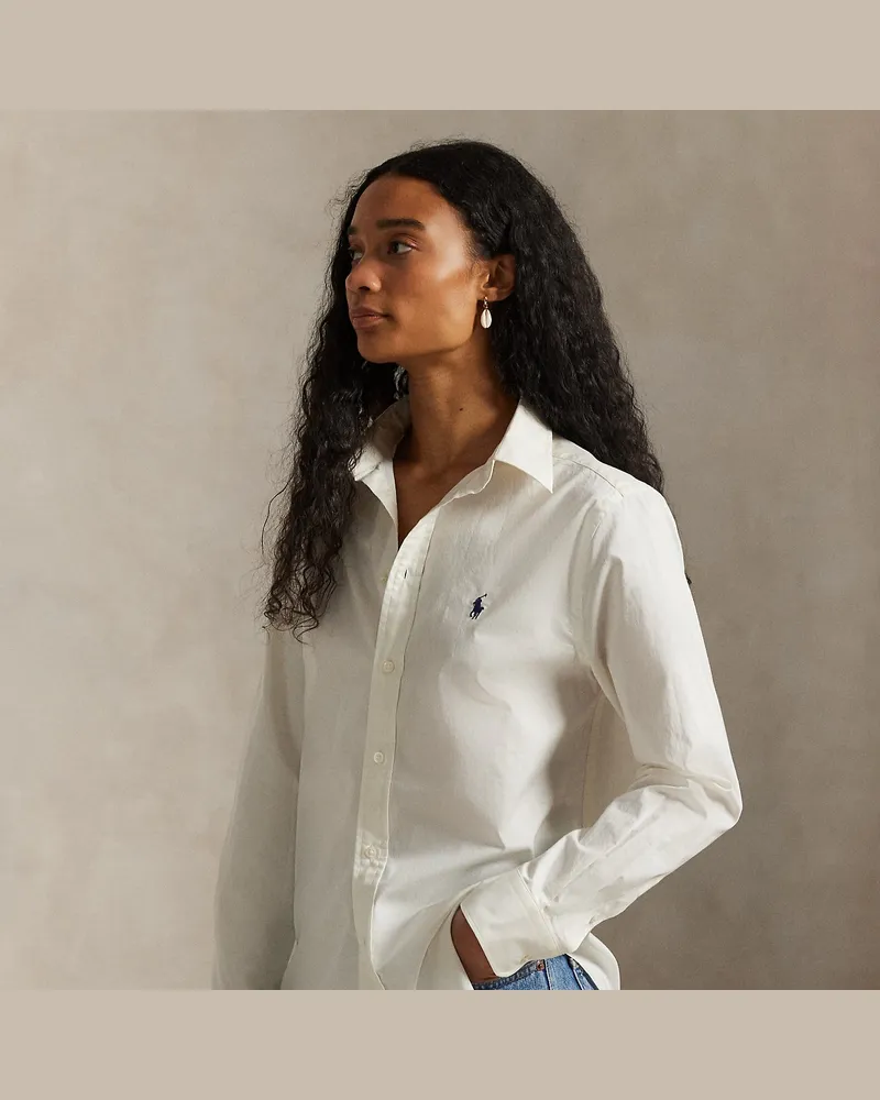 Ralph Lauren Classic-Fit Hemd aus Baumwolltwill Cream