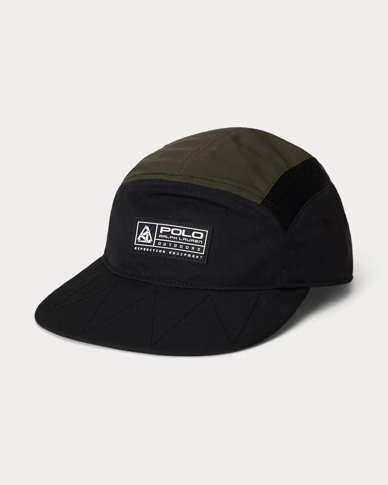 Ralph Lauren Color-Block-Kappe mit Mesh-Bahnen Black