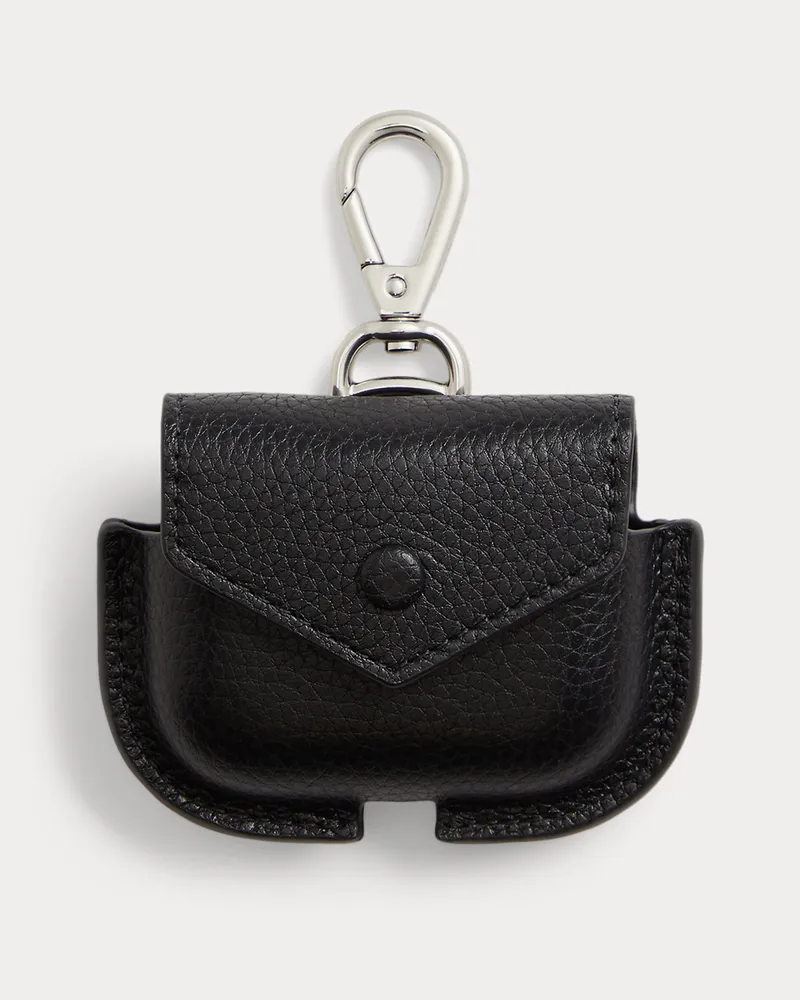 Ralph Lauren Hülle aus Narbenleder für AirPods Pro 3 Black