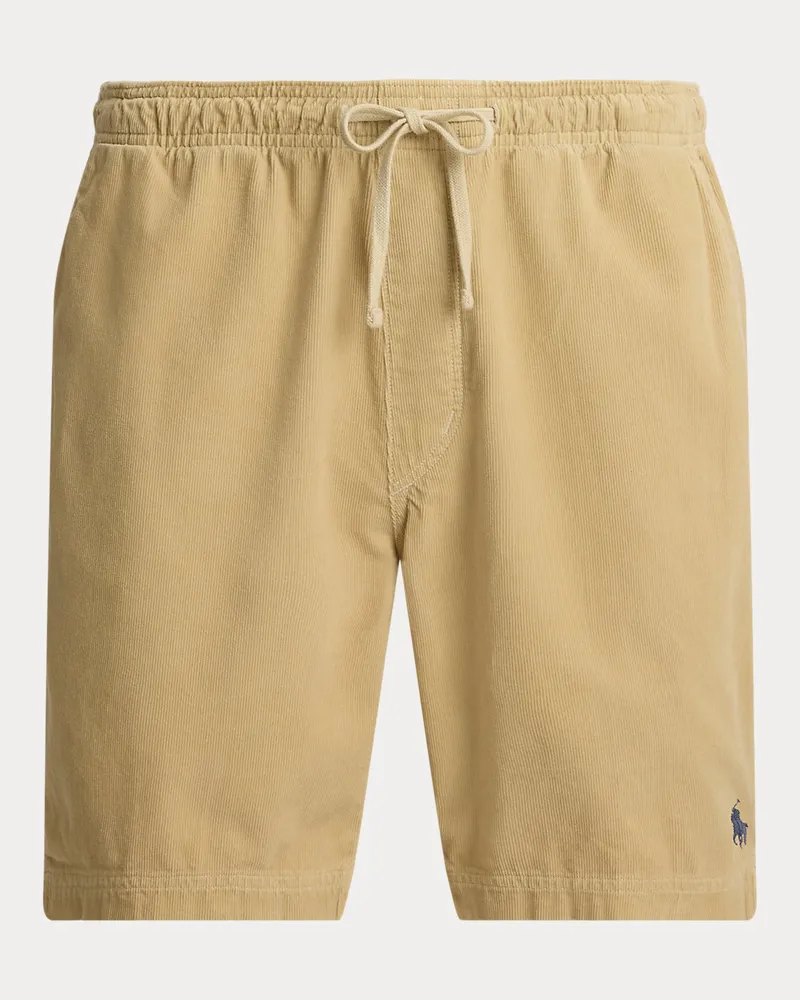 Ralph Lauren Classic-Fit Shorts aus Kordsamt Tan
