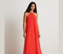Neckholder-Abendkleid aus Chiffon