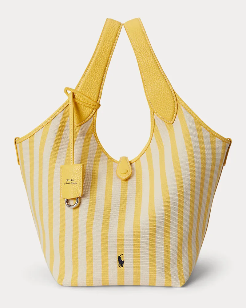 Ralph Lauren Tragetasche Polo Play mit Streifen Yellow