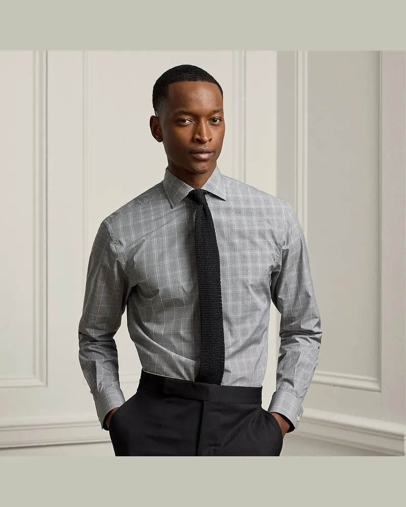 Ralph Lauren Hemd mit Glencheck-Muster Black