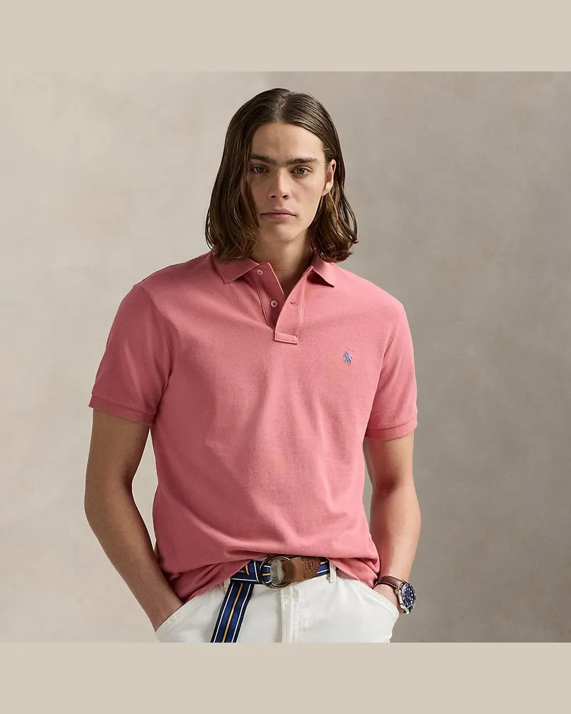 Ralph Lauren Slim-Fit Poloshirt aus Piqué Red