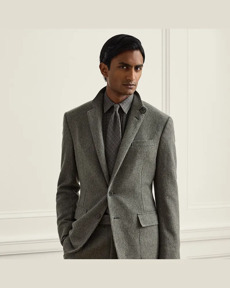 Ralph Lauren Handgeschneiderte Jacke Kent Grey