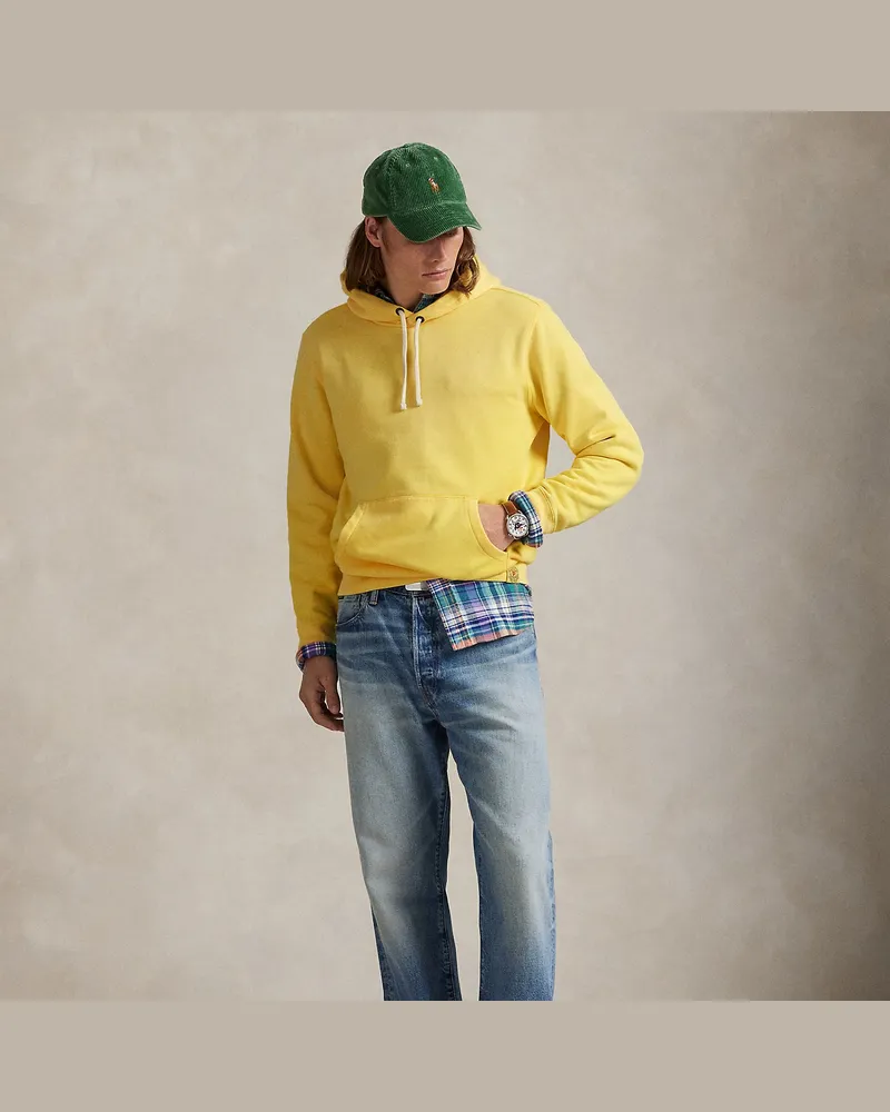 Ralph Lauren Fleece-Hoodie Yellow