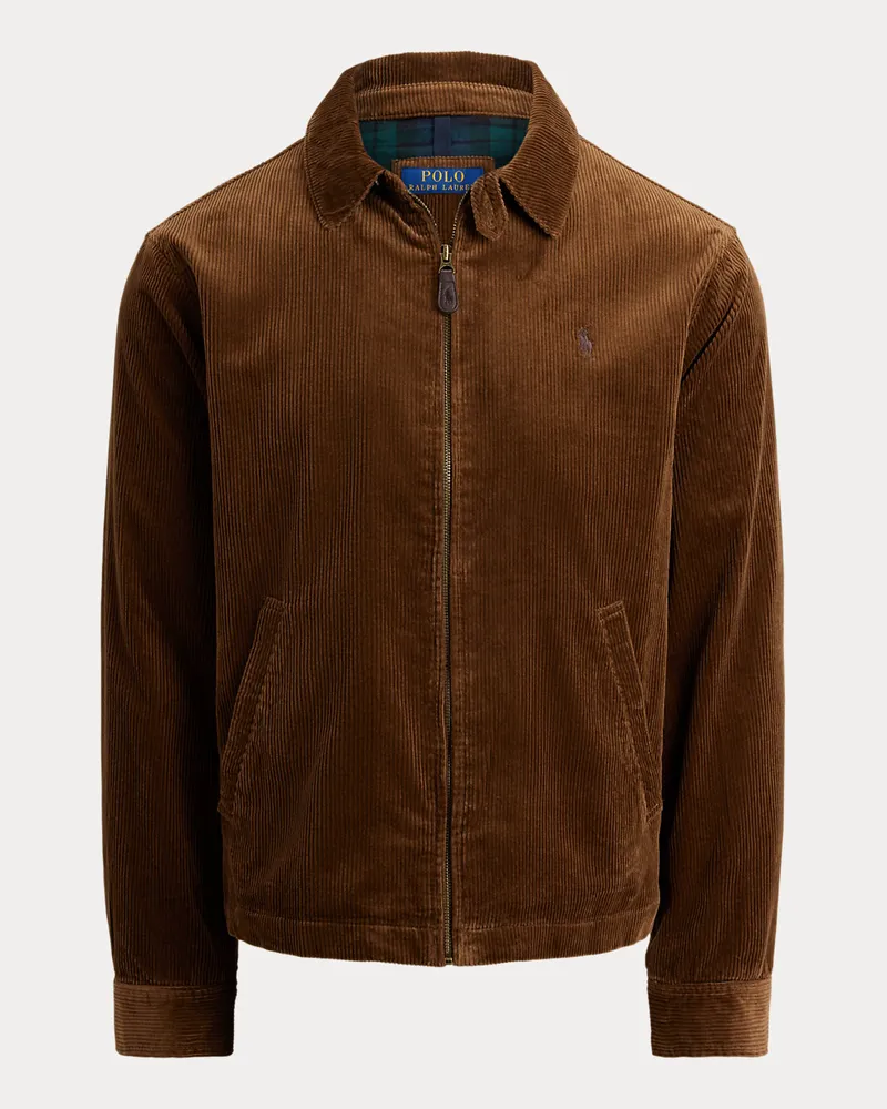 Ralph Lauren Die Jacke Wynton aus Kordsamt Brown