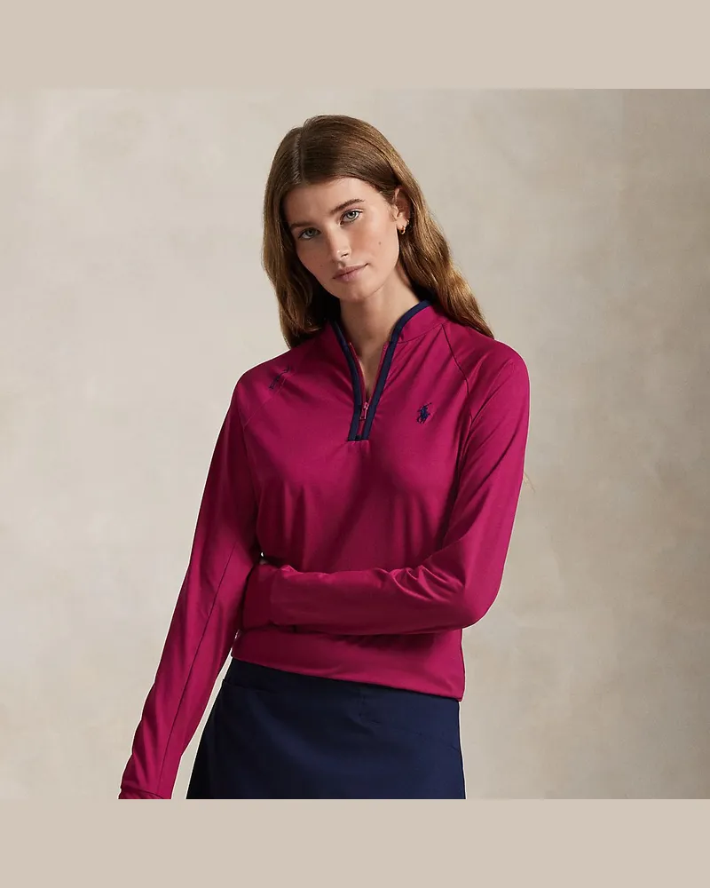 Ralph Lauren Pullover aus Stretchjersey Red