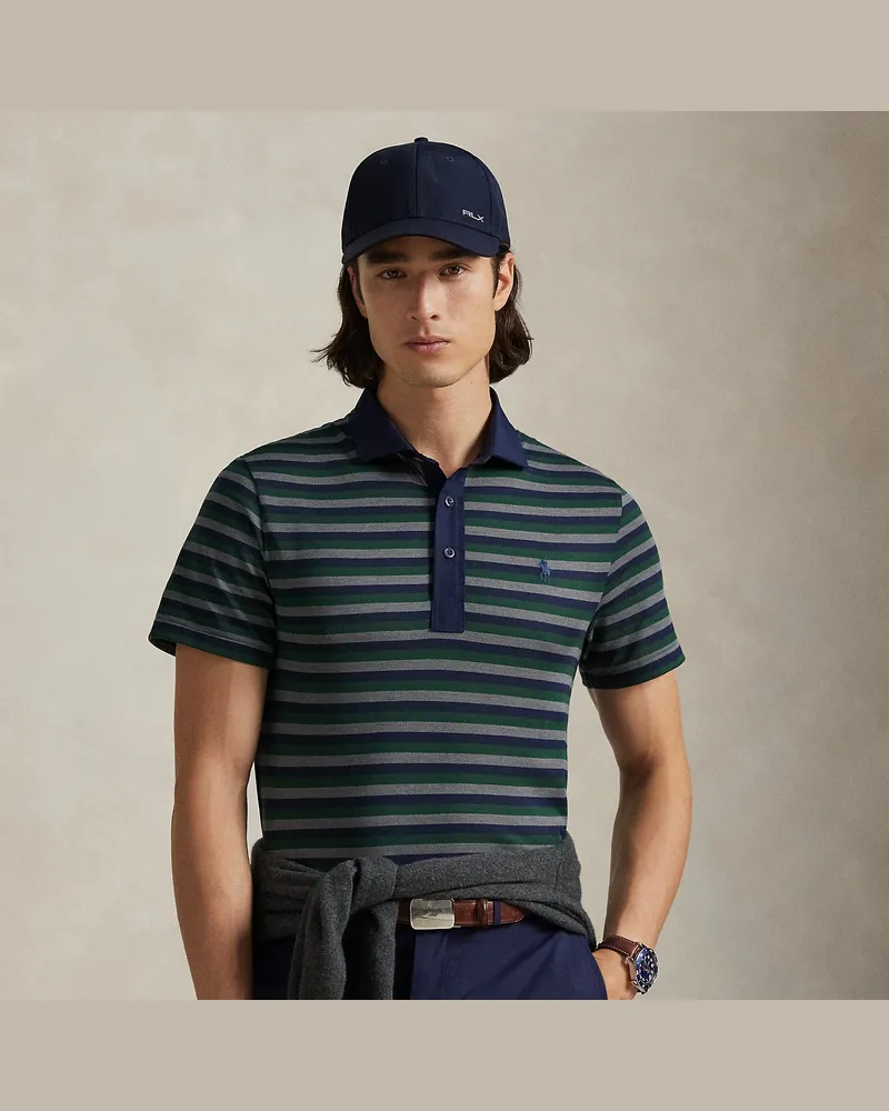 Ralph Lauren Tailored-Fit Performance-Poloshirt Green