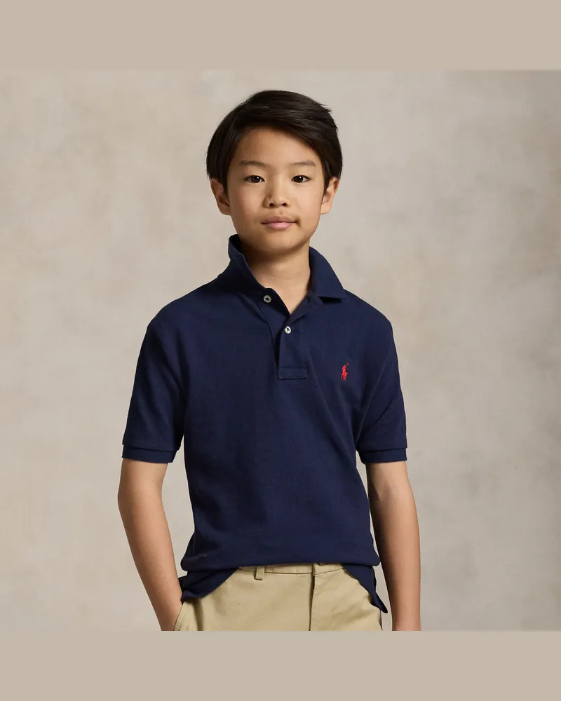 Ralph Lauren Poloshirt aus Baumwollpiqué Blue