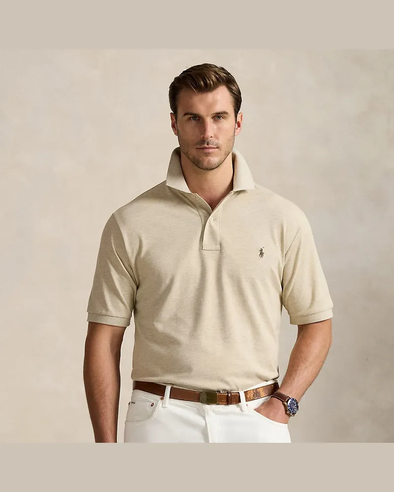 Ralph Lauren Große Größen - Das legendäre Piqué-Poloshirt Grey