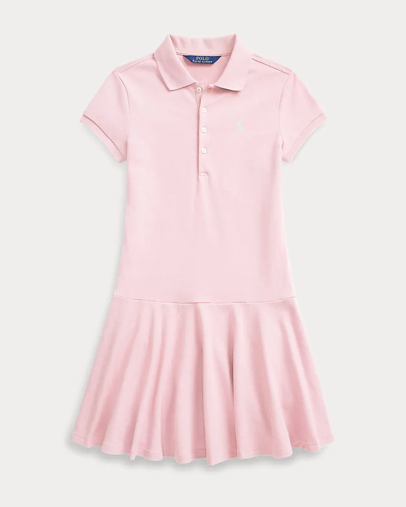 Ralph Lauren Kurzärmliges Polokleid Pink