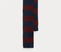Gestreifte Krawatte aus Wollstrick