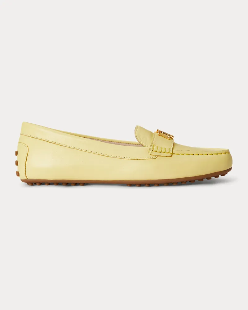 Ralph Lauren Loafer Barnsbury aus Nappaleder Yellow