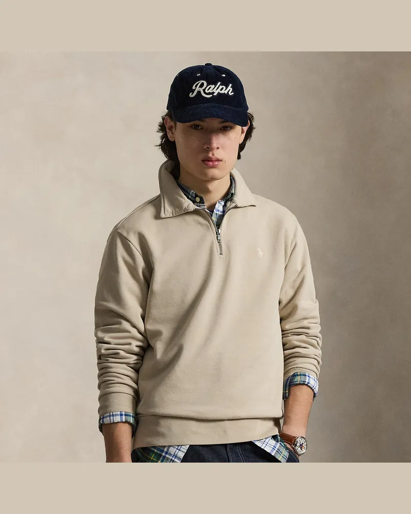 Ralph Lauren Sweatshirt aus Loopback-Fleece Natural