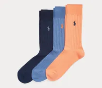 3er-Pack gerippte Anzugsocken