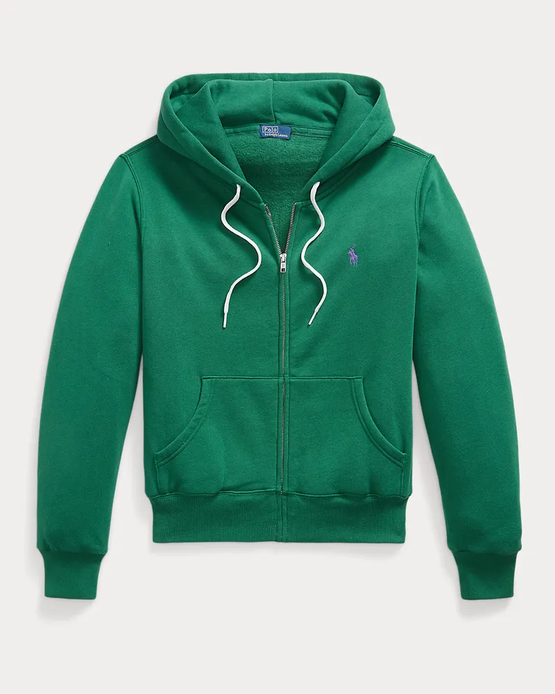 Ralph Lauren Fleece-Kapuzenjacke Green