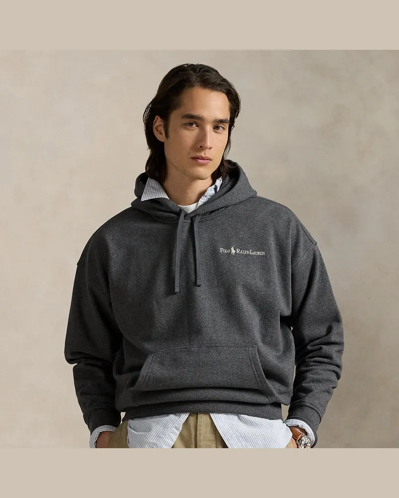 Ralph Lauren Relaxed-Fit Kapuzenpullover aus Fleece Grey