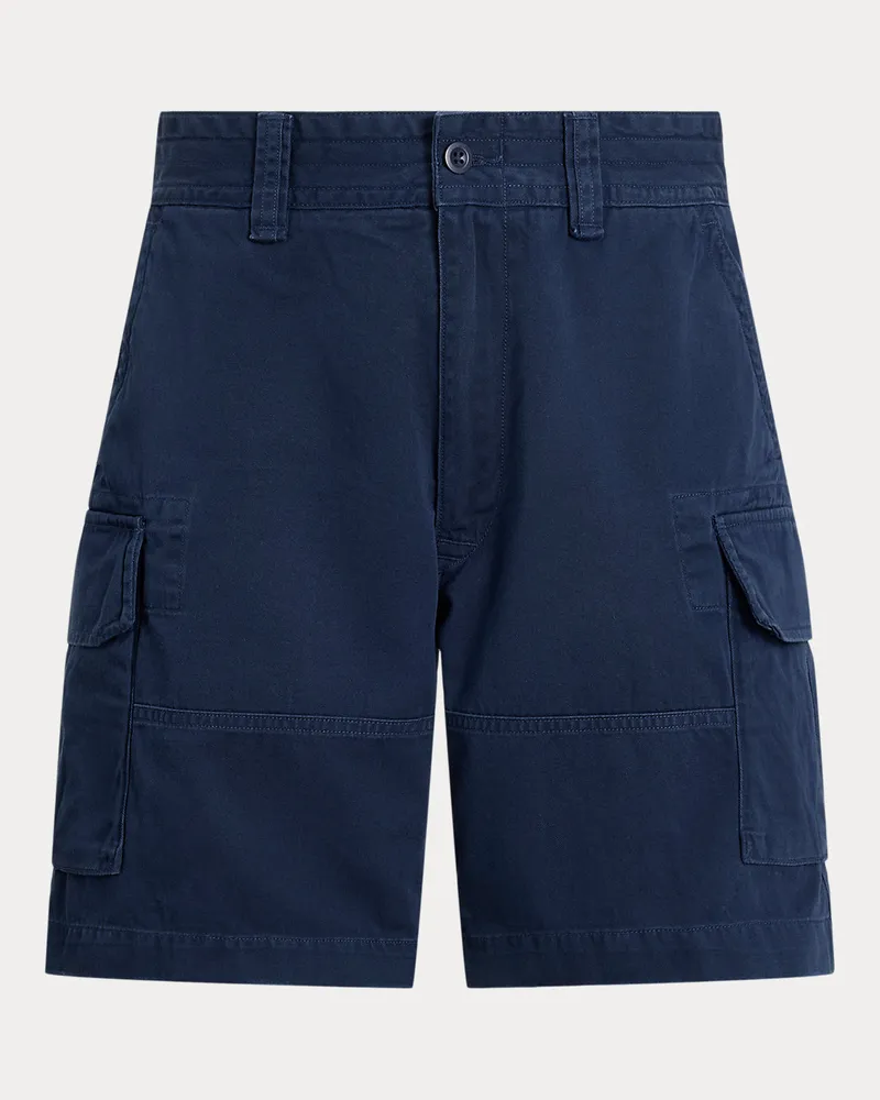 Ralph Lauren Relaxed-Fit Twill-Cargo-Shorts Gellar Blue