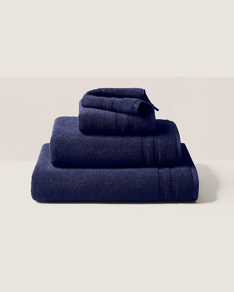 Ralph Lauren Home Badetücher und Fußmatte Payton Blue