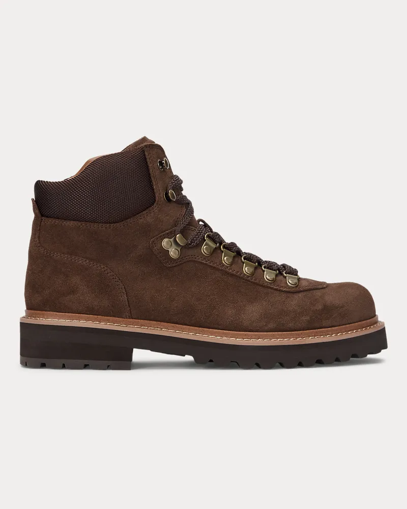 Ralph Lauren Wanderstiefel Alpine aus Wildleder Brown