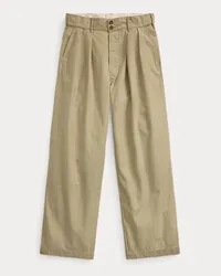 Ralph Lauren Chinohose mit Bundfalten Tan