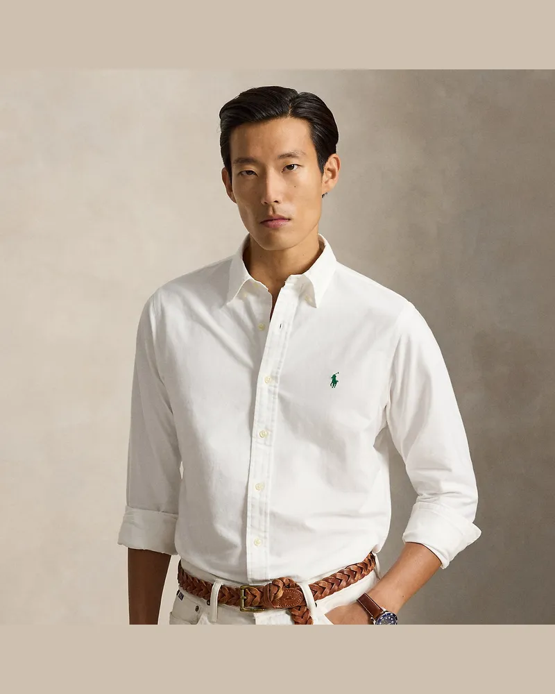 Ralph Lauren Classic-Fit Oxfordhemd White