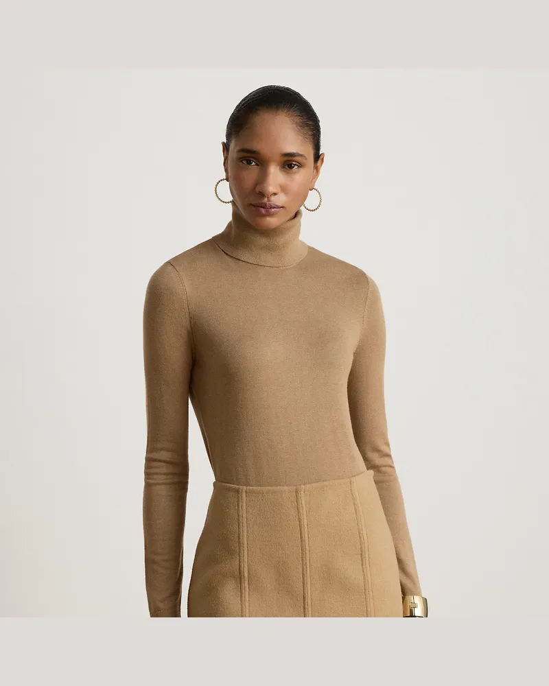 Ralph Lauren Rollkragenpullover Tan